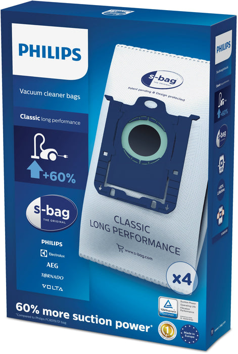 EAN 8710103291381 - Philips s-bag FC8021/03 accesorio y suministro de vacío Bolsa para el polvo Aspiradora cilíndrica imagen 1