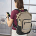 EAN 4047443499929 - Hama Terra 39,6 cm (15.6") Mochila Beige, Negro imagen 7