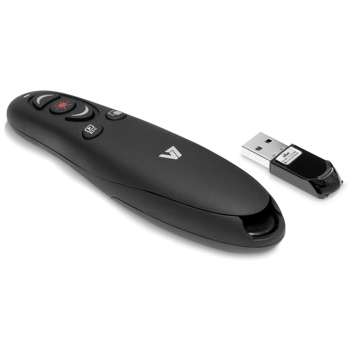 EAN 662919079647 - V7 WP1000-24G-19EB apuntador inalámbricos RF Negro imagen 11