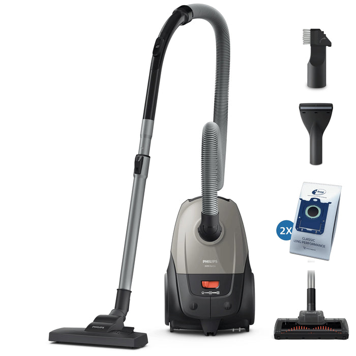 EAN 8720389068591 - Philips 2000 series XD2152/12 aspiradora 3 L Aspiradora cilíndrica Secar 850 W Bolsa para el polvo imagen 1