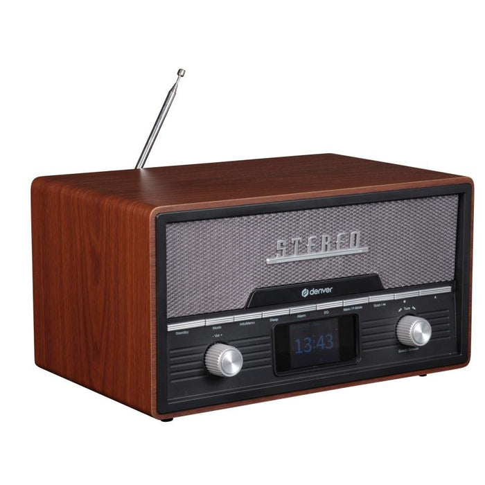 EAN 5706751073472 - Denver MDA-525DW Reproductor de CD portátil Madera imagen 3