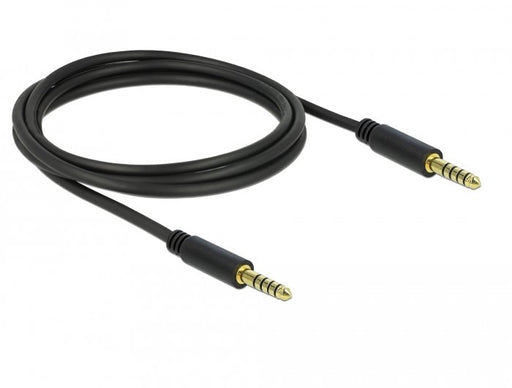 EAN 4043619857920 - DeLOCK 85792 cable de audio 2 m 4.4mm Negro imagen 1