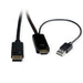 EAN 7630049619500 - ROLINE 11045993 3 m HDMI + USB Type-A DisplayPort Negro imagen 3