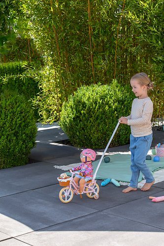 EAN 4001167840160 - BABY born @ Bike with Lucky Juego de bicicleta para muñecas imagen 17