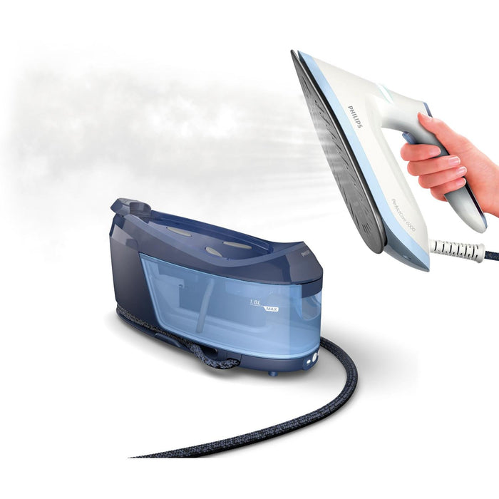 EAN 8720389015311 - Philips 6000 series PSG6026/20 estación plancha al vapor 2400 W 1,8 L Suela SteamGlide Plus Gris imagen 10