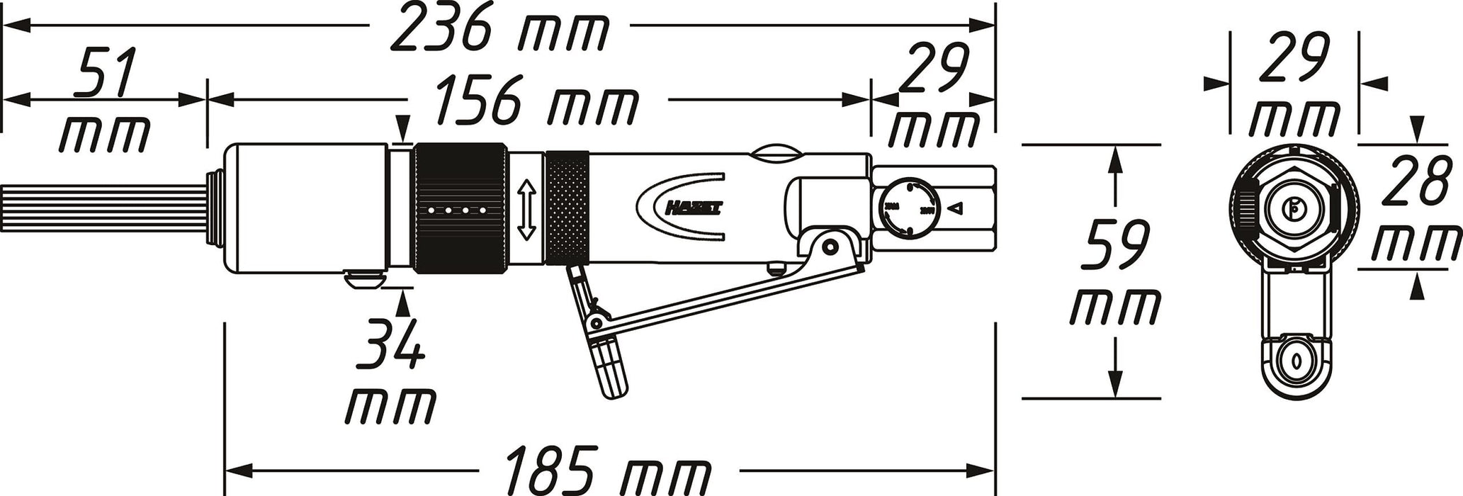 EAN 4000896258109 - HAZET 9035M-6 accesorio para herramienta multifunción imagen 2