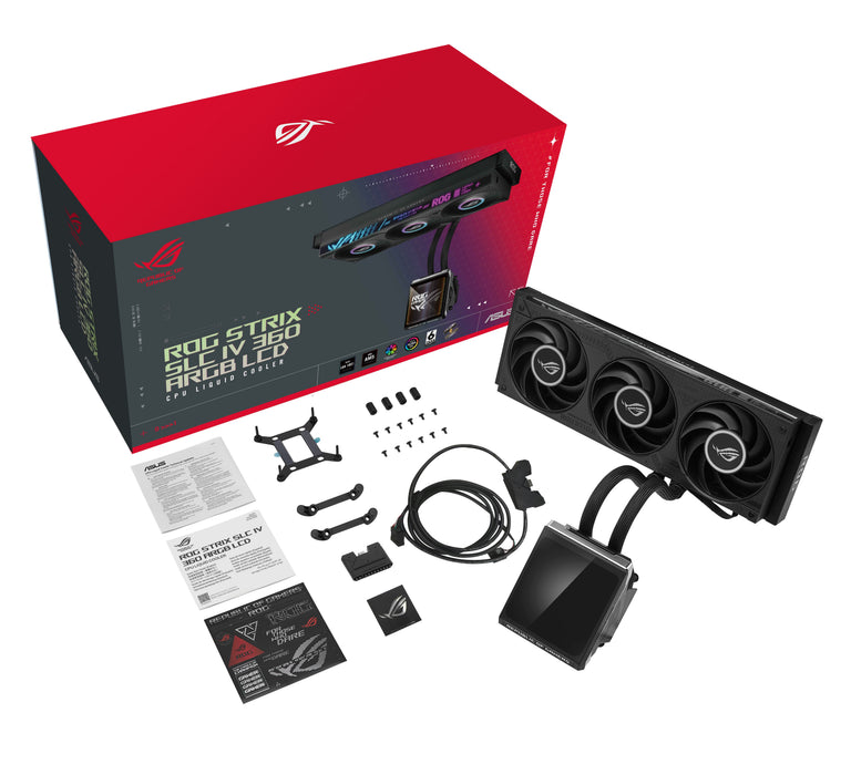 EAN 4711636352611 - ASUS ROG Strix SLC IV 360 ARGB LCD Procesador Kit de refrigeración líquida 12 cm Negro 1 pieza(s) imagen 17