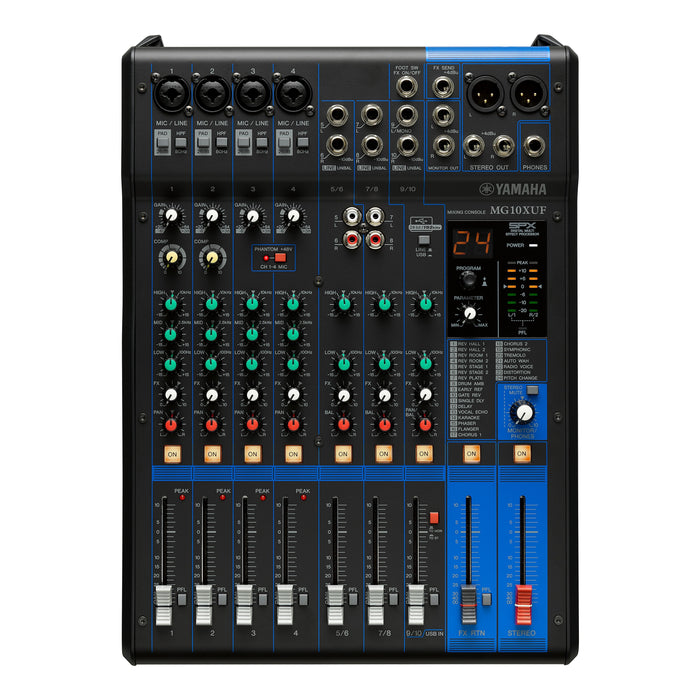 EAN 4957812624145 - Yamaha MG10XUF mezclador DJ 10 canales imagen 3