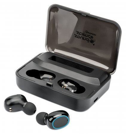 EAN 766623180382 - Manhattan 180382 auricular y casco Auriculares Inalámbrico Dentro de oído Llamadas/Música Bluetooth Negro imagen 4