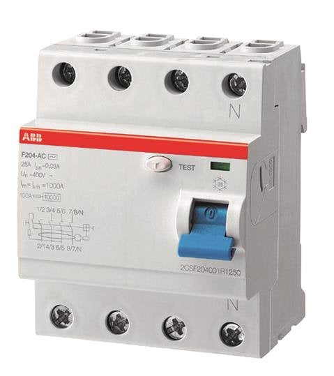 EAN 8012542783800 - ABB 2CSF204101R3400 corta circuito Interruptor diferencial imagen 1
