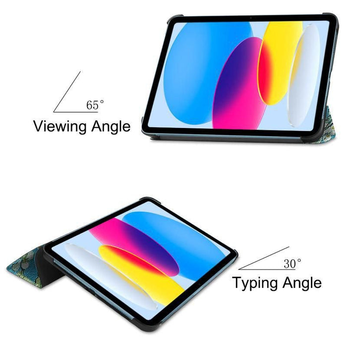 EAN 5715063027097 - CoreParts TABX-IP10-COVER11 funda para tablet 27,7 cm (10.9") Libro Azul, Verde, Blanco imagen 3