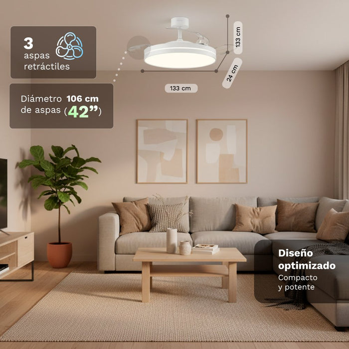 EAN 8426156019468 - Grunkel SKYCOOL42 ventilador Blanco imagen 2