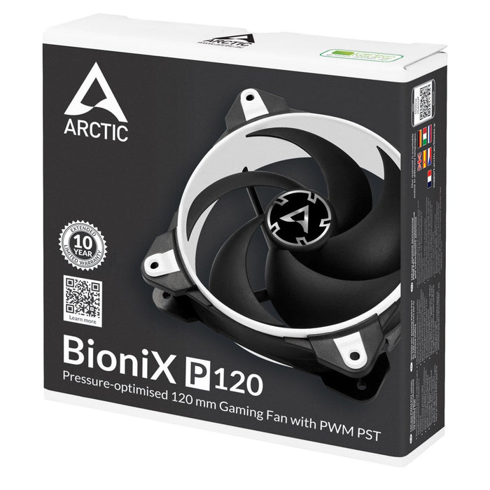 EAN 4895213701297 - ARCTIC BioniX P120 Carcasa del ordenador Ventilador 12 cm Negro, Blanco imagen 6
