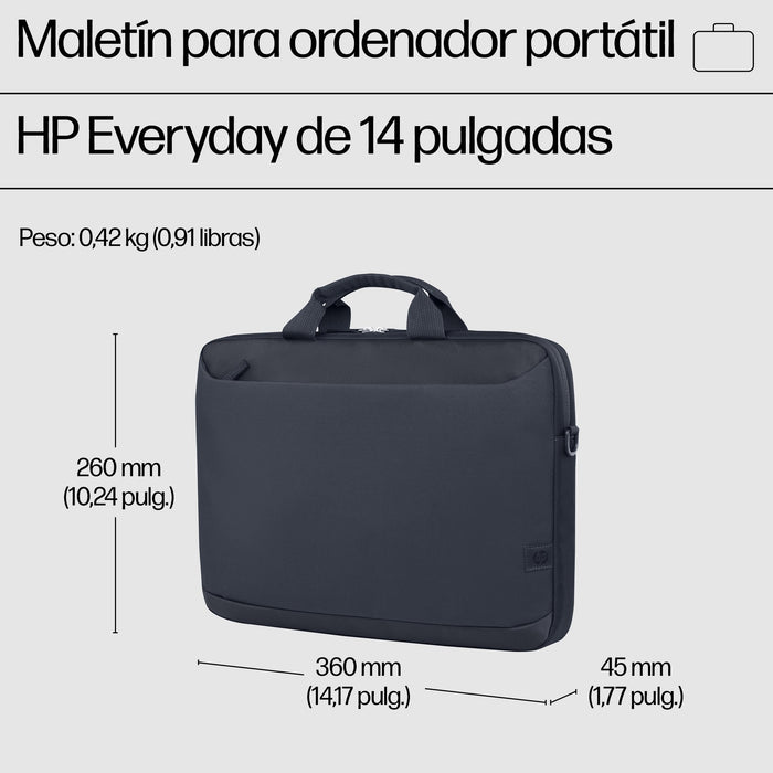 EAN 0198122602063 - HP Everyday 14 Odyssey Gray Laptop Briefcase 35,8 cm (14.1") Gris imagen 2