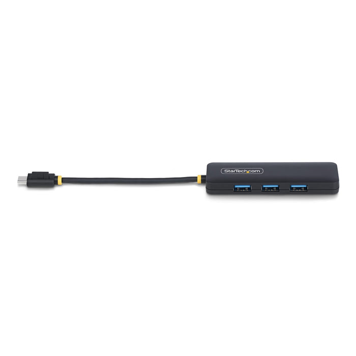 EAN 0065030912136 - StarTech.com H5C4A-USB-HUB hub de interfaz USB 3.2 Gen 1 (3.1 Gen 1) Type-C 5000 Mbit/s Negro imagen 3
