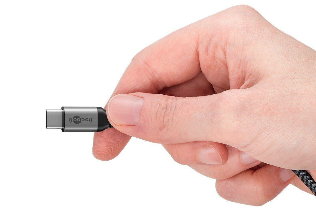 EAN 4040849757396 - Goobay 75739 cable USB 1,5 m USB C 2 x USB C Negro, Gris imagen 8