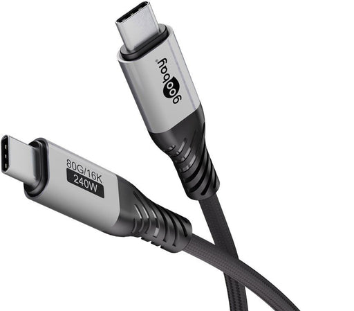 EAN 4040849747762 - Goobay 74776 cable USB 1,5 m USB C Negro, Plata imagen 1