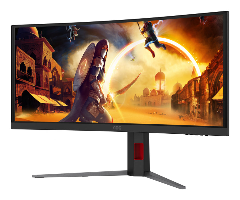 EAN 4038986113502 - AOC G4 CU34G4ZCA pantalla para PC 86,4 cm (34") 3440 x 1440 Pixeles Wide Quad HD Negro, Rojo imagen 8