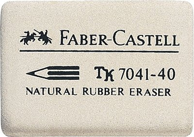 EAN 9556089741408 - Faber-Castell 7041-40 goma Blanco imagen 1
