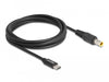 EAN 4043619879793 - DeLOCK 87979 cable de transmisión Negro 1,5 m USB C 7.9 x 5.5 mm imagen 2