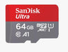 EAN 0619659200541 - Western Digital SDSQUAB-064G-GN6MA memoria flash 64 GB MicroSDXC UHS-I Clase 10 imagen 1