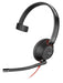EAN 0017229158726 - Poly Blackwire 5210 Auriculares Alámbrico Diadema Llamadas/Música USB Tipo C Negro, Rojo imagen 1