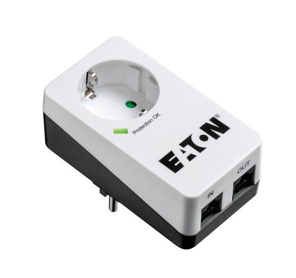 EAN 3553340667176 - Eaton PB1TD limitador de tensión Negro, Blanco 1 salidas AC 220 - 250 V imagen 1