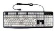 EAN 3521350020823 - Geemarc Telecom 3521350020823 teclado Universal USB QWERTY Negro, Blanco imagen 1