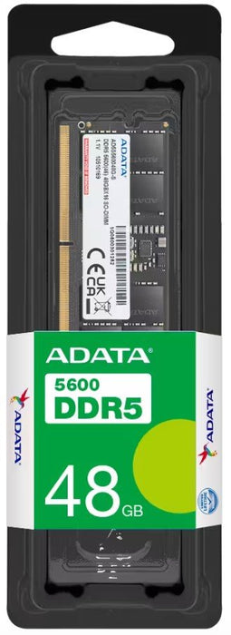 EAN 4711085943972 - ADATA AD5S560048G-S módulo de memoria 48 GB 1 x 48 GB DDR5 5600 MT/s 262-pin SO-DIMM imagen 2