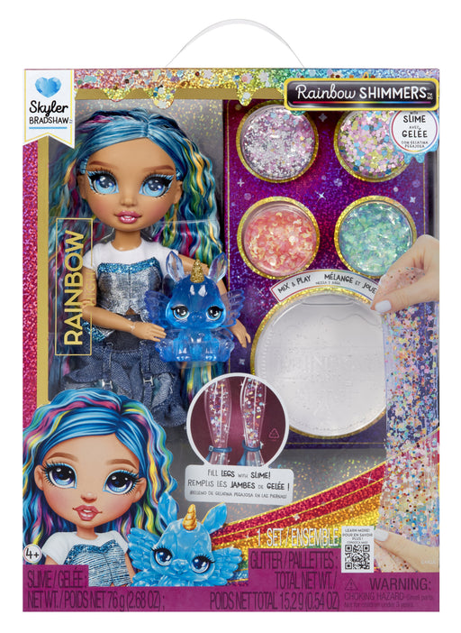 EAN 35051122418 - Rainbow High Rainbow Shimmers with Slime Fashion Doll - Skyler (blue) imagen 2