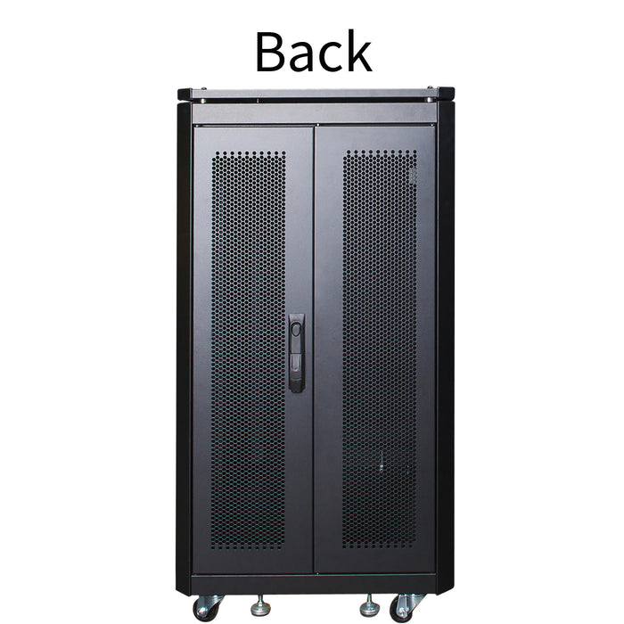 EAN 5420016846389 - LOGON RSL20U61BL armario rack 20U Rack o bastidor independiente Negro imagen 5