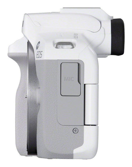 EAN 4549292205282 - Canon EOS R50, White + RF-S 18-45mm F4.5-6.3 IS STM Kit MILC 24,2 MP CMOS 6000 x 4000 Pixeles Blanco imagen 5