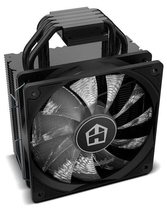 EAN 8436587970481 - NOX Hummer H-224 ARGB Procesador Enfriador 12 cm Negro 1 pieza(s) imagen 7