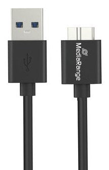 EAN 4260664877943 - MediaRange MRCS240 cable USB USB 3.2 Gen 1 (3.1 Gen 1) 1,8 m USB A Micro-USB B Negro imagen 3