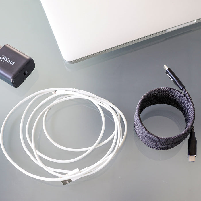 EAN 4043718318759 - InLine 35881 cable USB USB 2.0 1 m USB C 0,48 Gbit/s 100 W Negro imagen 8