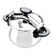 EAN 8411796103875 - BRA A185504 olla a presión 11 L Negro, Plata imagen 1