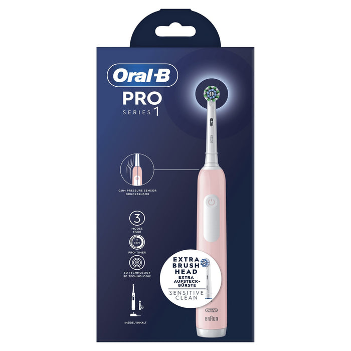 EAN 8006540771501 - Oral-B Pro Series 1 Adulto Cepillo dental oscilante Rosa imagen 1