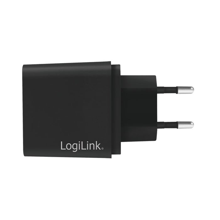 EAN 4052792062595 - LogiLink PA0258 cargador de dispositivo móvil Universal Negro Corriente alterna Carga rápida Interior imagen 2