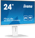 EAN 4948570124954 - iiyama ProLite XUB2497HSN-W2 pantalla para PC 60,5 cm (23.8") 1920 x 1080 Pixeles Full HD LED Blanco imagen 4