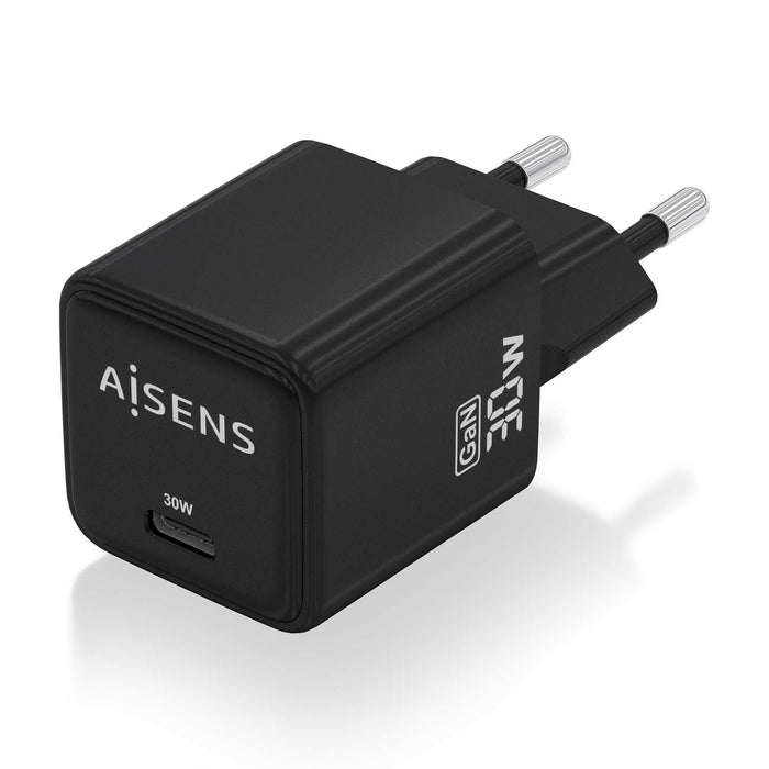 EAN 8435739901274 - AISENS ASCH-30W1P036-BK cargador de dispositivo móvil Universal Corriente alterna Carga rápida Interior imagen 2