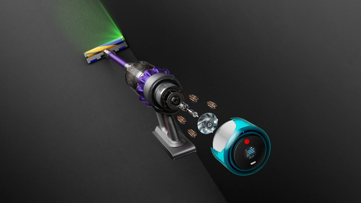 EAN 5025155081716 - Dyson Gen5 Detect Aspiradora escoba 2 en 1 Batería Secar HEPA Sin bolsa Púrpura imagen 7