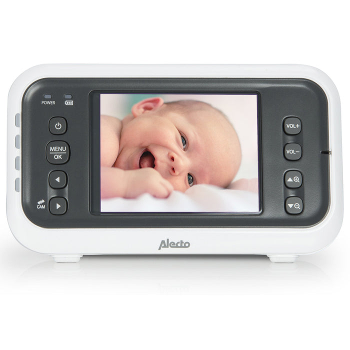 EAN 8712412580286 - Alecto DVM-77 video-monitor para bebés Antracita, Blanco imagen 4