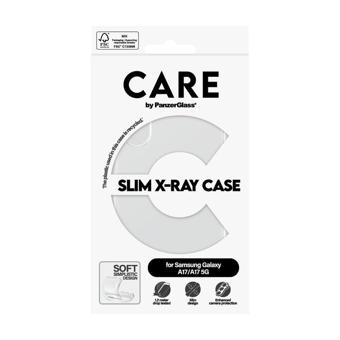 EAN 5715685031663 - PanzerGlass CARE™ by ® X-Ray Case Samsung Galaxy M17 5G | A17 4G | A17 5G funda para teléfono móvil Trans imagen 3