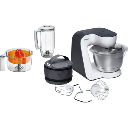 EAN 4242002904047 - Bosch MUM5 Start Line universal robot de cocina 800 W 3,9 L Naranja, Plata, Transparente, Blanco imagen 1