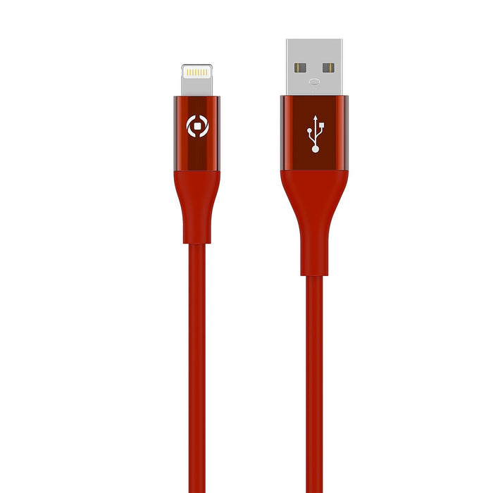 EAN 8021735747468 - Celly USBLIGHTCOL3MRD cable de conector Lightning 3 m Rojo imagen 1