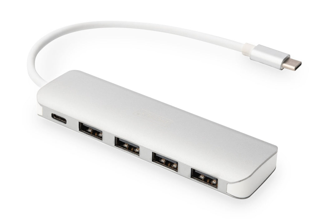 EAN 4016032455653 - Digitus DA-70242-1 hub de interfaz USB 3.2 Gen 1 (3.1 Gen 1) Type-C 5000 Mbit/s Plata imagen 4