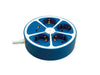 EAN 7630049632523 - ROLINE 19.07.2341 base múltiple 3 m 4 salidas AC Interior Azul, Blanco imagen 2