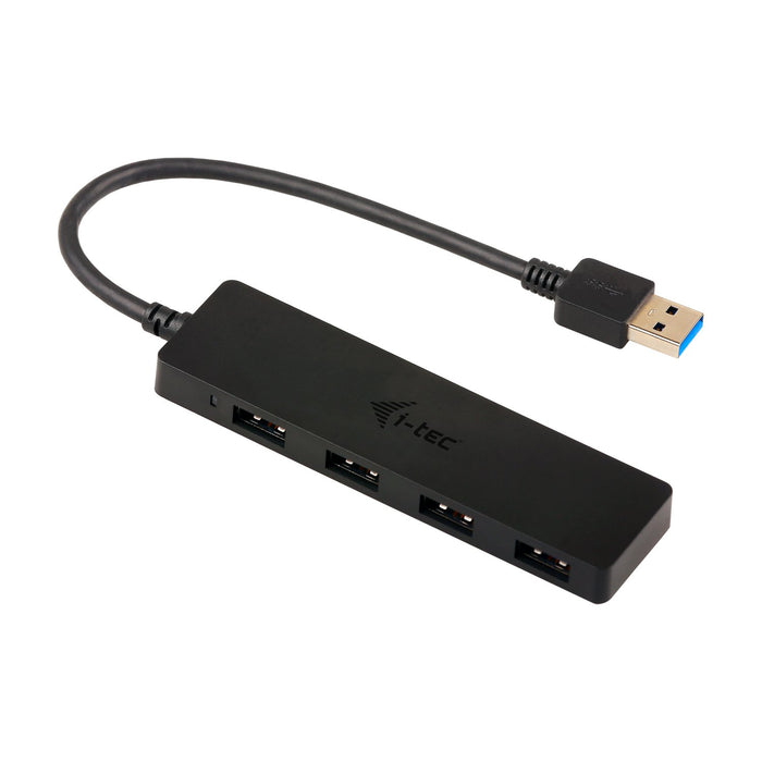 EAN 8595611701115 - i-tec Advance U3HUB404 hub de interfaz USB 3.2 Gen 1 (3.1 Gen 1) Type-A 5000 Mbit/s Negro imagen 1