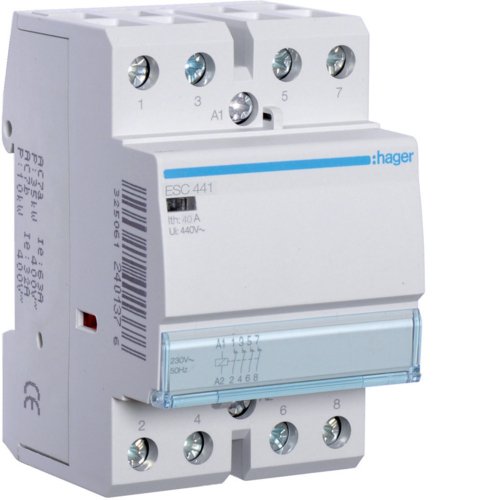 EAN 3250612401369 - Hager ESC441 alimentación del relé 4 imagen 1