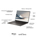 EAN 4711387756300 - ASUS Zenbook S 14 UX5406SA-PZ334W 35,6 cm (14") Pantalla táctil LPDDR5x-SDRAM Wi-Fi 7 (802.11be) imagen 3